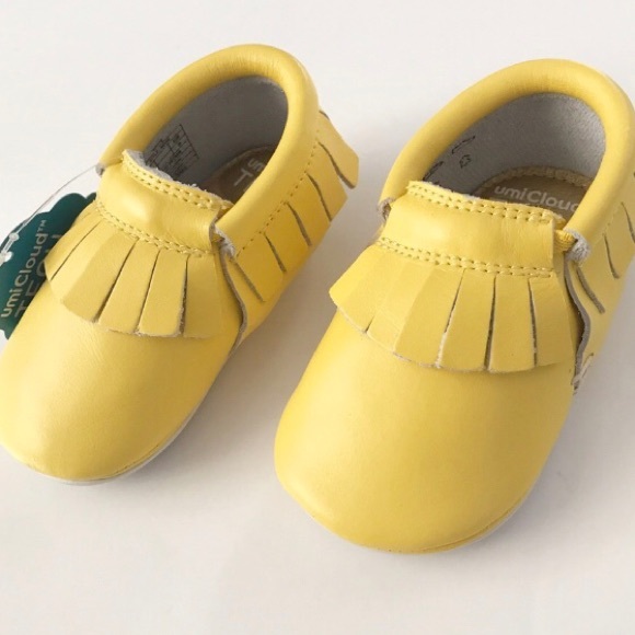Umi Other - NWT! Umi Yellow Moccasins